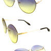 Rimless Stylish Round Womens Sunglasses B1-VG21084