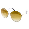 Rimless Stylish Round Womens Sunglasses B1-VG21084 - Image 3