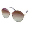 Rimless Stylish Round Womens Sunglasses B1-VG21084 - Image 6