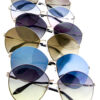Rimless Stylish Round Womens Sunglasses B1-VG21084 - Image 7