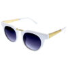Womens blended metal nose bridge detailed sunglasses C3-71004 - Image 2