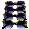 Womens fully rimmed plastic classic sunglasses 1-SL18601 - Image 2