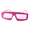 Womens square style plastic sunglasses C2-7538COL - Image 3