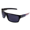Mens plastic american flag arm detailed sunglasses F1-LOC91106USA - Image 4