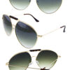 Womens aviator rebar fashion sunglasses A2-KX17904 - Image 2