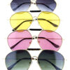Womens aviator rebar fashion sunglasses A2-KX17904 - Image 6