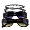 Womens Pearllike indie dapper horned rim sunglasses I3-CDC10292 - Image 5