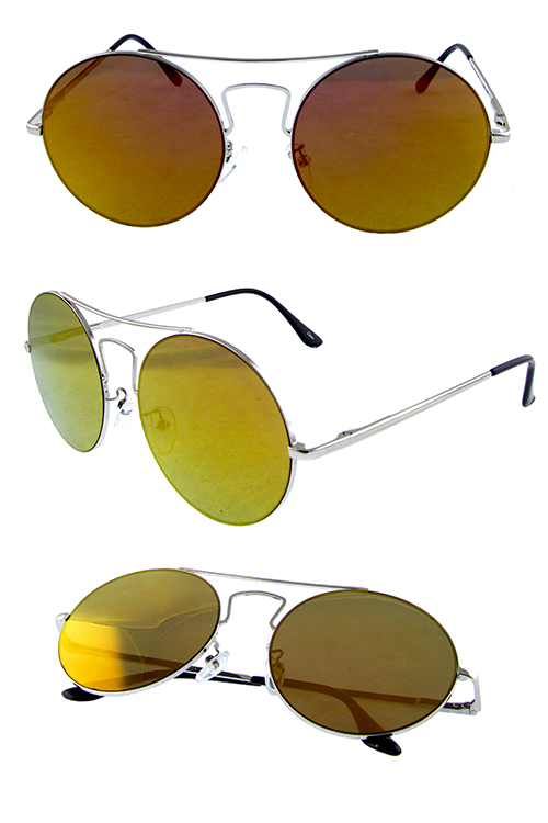 metal Round mix sunglasses - City Sunglass