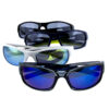 Mens plastic riders square style sunglasses I4-AHZ1010 - Image 4