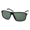 Mens glass lens metal arm detailed sunglasses F2-GR1122 - Image 2