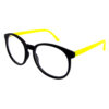 Unisex matte plastic clear lens sunglasses DD1-8979CLR - Image 7