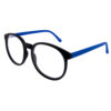 Unisex matte plastic clear lens sunglasses DD1-8979CLR - Image 5