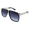 Unisex vintage fashion shift square sunglasses A4-4306 - Image 4