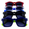Womens classic dapper horned rim frame sunglasses B3-540729 - Image 2