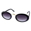 Womens oval clout plastic fashion sunglasses D-SC93011 - Image 4