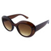 Womens oval cat eye plastic fashion sunglasses  D5-DO91015 - Image 5