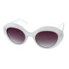 Womens oval cat eye plastic fashion sunglasses  D5-DO91015 - Image 2