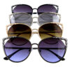 Womens metal cutout pointed pearllike sunglasses D5-YPYP98017 - Image 2