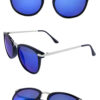 Womens horn rimmed fashion classic sunglasses WA5-GR65016 - Image 4