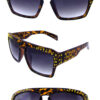 Womens punk retro square plastic sunglasses A4-OLK15062