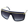 Womens metal arm blended square sunglasses SD2-7744 - Image 4