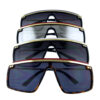Womens metal arm blended square sunglasses SD2-7744 - Image 5