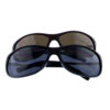 Mens metal arm blended square plastic sunglasses X-CTM1001 - Image 3