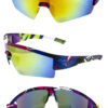 Mens sports style semi rimless square sunglasses FB1-BP0139 - Image 7