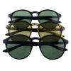 Womens rounded circle plastic fashion sunglasses WC1-P58021GL - Image 3