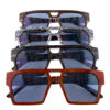 Womens high fashion square style sunglasses A4-OLK15074 - Image 2