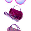 Kids heart shaped sunglasses w/ case accessory ER1-DST01B