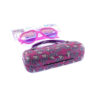 Kids heart shaped sunglasses w/ case accessory ER1-DST01B - Image 2