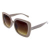 Womens square retro plastic sunglasses AD4-80956