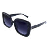 Womens square retro plastic sunglasses  AD4-80956 - Image 3