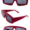Womens box square vintage fashion sunglasses   F3-TZ18901 - Image 4