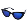 Womens cat eye modern plastic retro sunglasses F1-CH92023 - Image 4