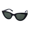 Womens cat eye modern plastic retro sunglasses F1-CH92023 - Image 3