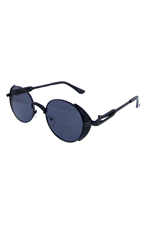 Unisex Metal Oval Rounded Classic Sunglasses B3 Wl99015 City Sunglass