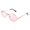 Womens oval rounded rhinestone sunglasses PC3-RS2786AP - Image 4