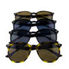 Womens classic horn rimmed plastic sunglasses S-206013LS - Image 4