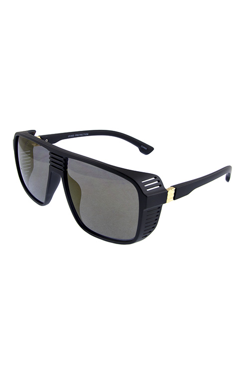 Unisex dual square plastic style sunglasses SA2-7877 – City Sunglass
