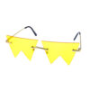 Womens rimless metal fashion sunglasses SA1-4959 - Image 5