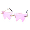 Womens rimless metal fashion sunglasses SA1-4959 - Image 4