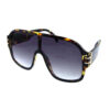 Womens high fashion plastic aviator sunglasses SF2-7947 - Image 5