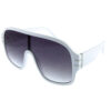 Womens high fashion plastic aviator sunglasses SF2-7947 - Image 3