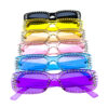 Womens rhinestone square plastic sunglasses B2-89277RS