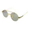 Womens elegant metal rounded fashion sunglasses AD2-96190 - Image 3