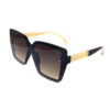 Womens classic plastic retro square sunglasses B2-GSL22404 - Image 3