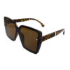Womens classic plastic retro square sunglasses B2-GSL22404 - Image 2