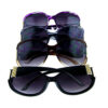 Womens retro plastic square style sunglasses F5-OLL1310 - Image 5